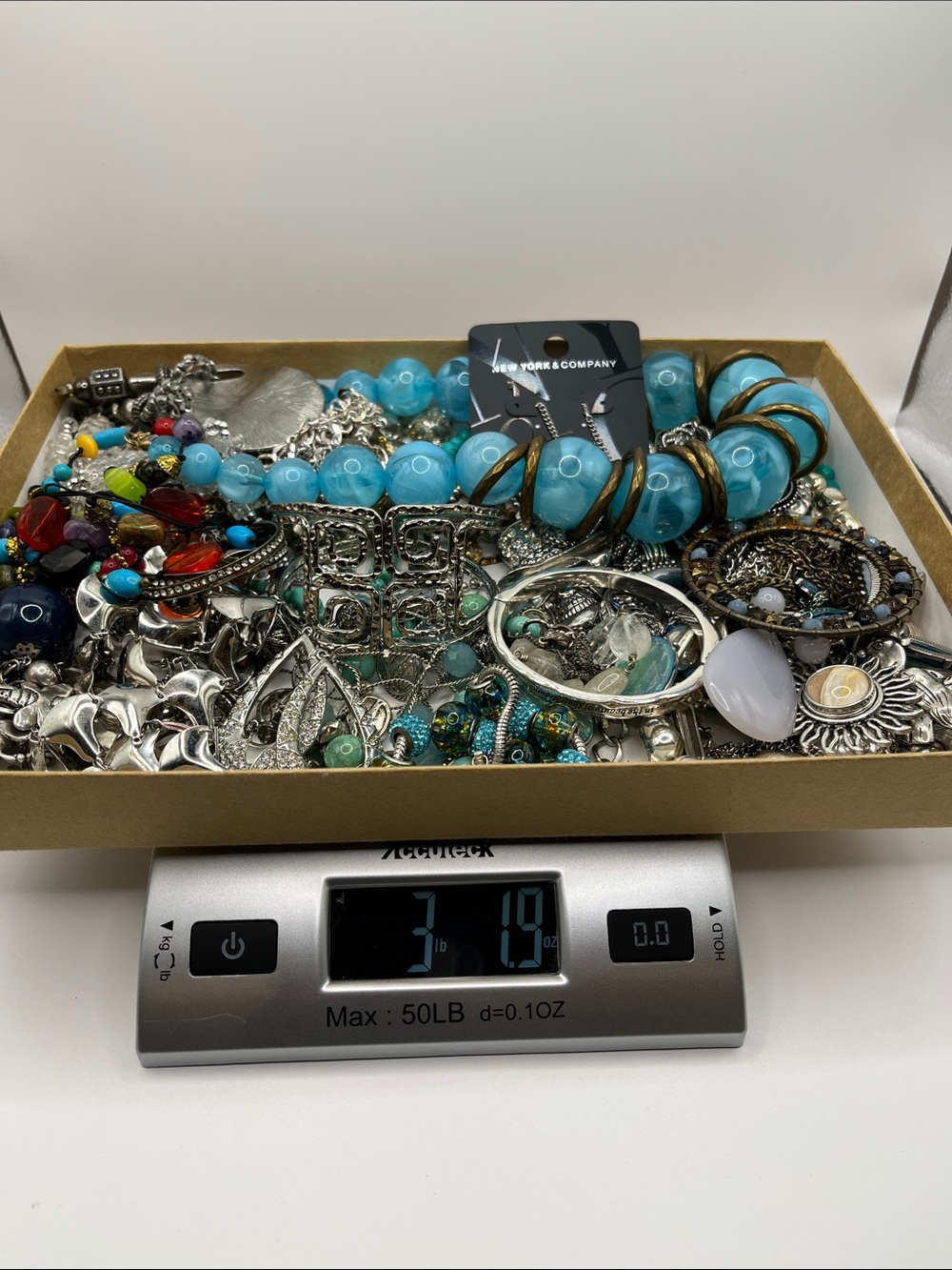 Jewelry Lot Silver Tone  Mixed Wearable Resell Craft Jewelry